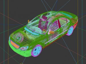 vehicles - mercedes-benz bmw volkswagen audi car 87 3D Model