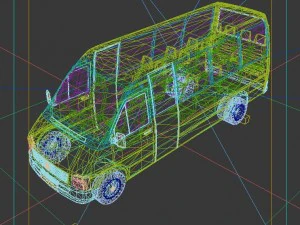 vehicles - mercedes-benz bmw volkswagen audi car 110 3D Model