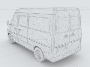 vehicles - mercedes-benz bmw volkswagen audi car 111 3D Model