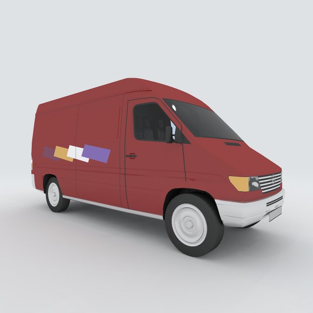 vehicles - mercedes-benz bmw volkswagen audi car 113 3D Модель .c4d .max .obj .3ds .fbx .stl .blend 