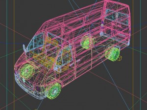 vehicles - mercedes-benz bmw volkswagen audi car 114 Model 3D