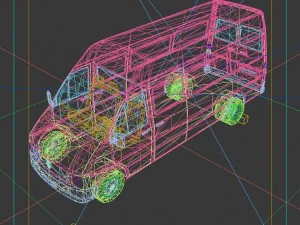 vehicles - mercedes-benz bmw volkswagen audi car 114 3D Model