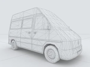 vehicles - mercedes-benz bmw volkswagen audi car 115 3D Model