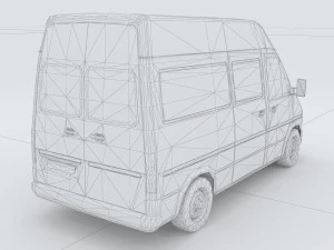 vehicles - mercedes-benz bmw volkswagen audi car 115 3D Model