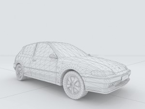 vehicles - mercedes-benz bmw volkswagen audi car 116 3D Model