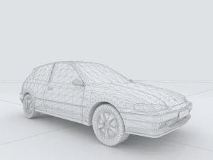 vehicles - mercedes-benz bmw volkswagen audi car 116 3D Model