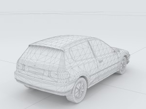 vehicles - mercedes-benz bmw volkswagen audi car 116 3D Model