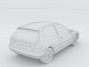 vehicles - mercedes-benz bmw volkswagen audi car 116 3D Model