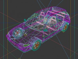 vehicles - mercedes-benz bmw volkswagen audi car 116 3D Model