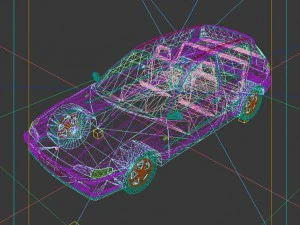 vehicles - mercedes-benz bmw volkswagen audi car 116 3D Model