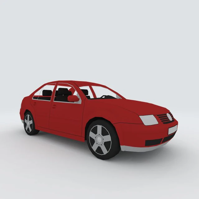 vehicles - mercedes-benz bmw volkswagen audi car 117 3D Model .c4d .max .obj .3ds .fbx .stl .blend