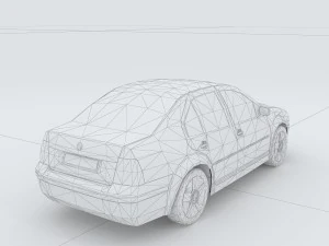 vehicles - mercedes-benz bmw volkswagen audi car 117 3D Model