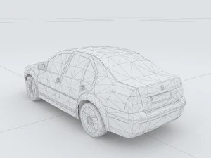 vehicles - mercedes-benz bmw volkswagen audi car 117 3D Model