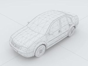 vehicles - mercedes-benz bmw volkswagen audi car 117 Model 3D