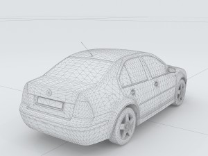 vehicles - mercedes-benz bmw volkswagen audi car 118 3D Model