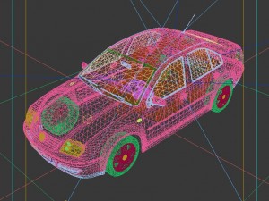 vehicles - mercedes-benz bmw volkswagen audi car 118 3D Model