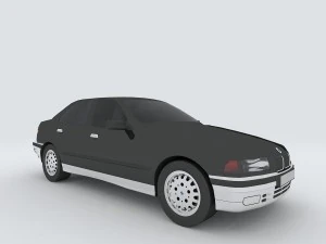 araçlar - mercedes-benz bmw volkswagen audi araba 119 3D Model