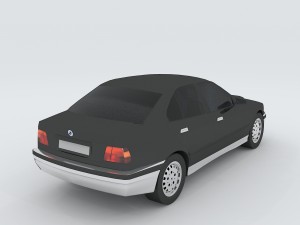 vehicles - mercedes-benz bmw volkswagen audi car 119 3D Model