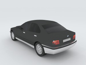vehicles - mercedes-benz bmw volkswagen audi car 119 3D Model