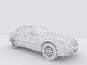 vehicles - mercedes-benz bmw volkswagen audi car 119 3D Model