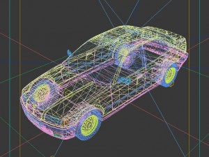 vehicles - mercedes-benz bmw volkswagen audi car 119 3D Model