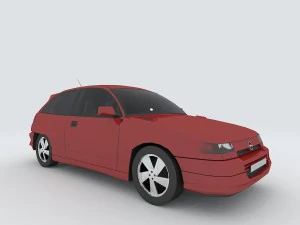 araçlar - mercedes-benz bmw volkswagen audi araba 120 3D Model