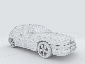 vehicles - mercedes-benz bmw volkswagen audi car 120 3D Model