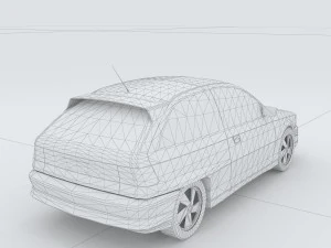 vehicles - mercedes-benz bmw volkswagen audi car 120 3D Model