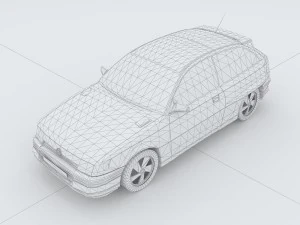 vehicles - mercedes-benz bmw volkswagen audi car 120 3D Model