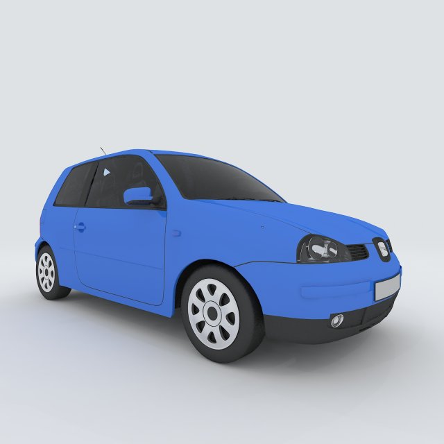 vehicles - mercedes-benz bmw volkswagen audi car 121 3D Model .c4d .max .obj .3ds .fbx .stl .blend 
