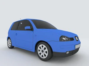 araçlar - mercedes-benz bmw volkswagen audi araba 121 3D Model
