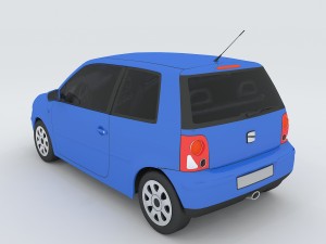 vehicles - mercedes-benz bmw volkswagen audi car 121 3D Model