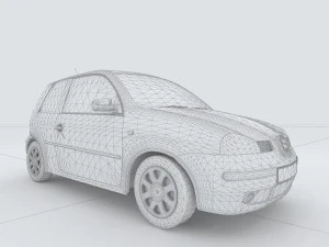 vehicles - mercedes-benz bmw volkswagen audi car 121 3D Model