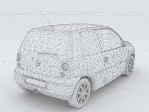 vehicles - mercedes-benz bmw volkswagen audi car 121 3D Model