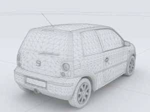 vehicles - mercedes-benz bmw volkswagen audi car 121 3D Model
