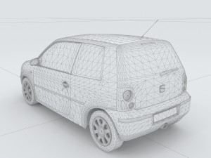 vehicles - mercedes-benz bmw volkswagen audi car 121 3D Model