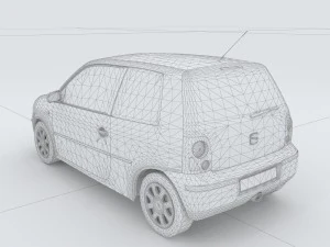 vehicles - mercedes-benz bmw volkswagen audi car 121 3D Model