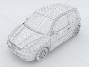 vehicles - mercedes-benz bmw volkswagen audi car 121 3D Model
