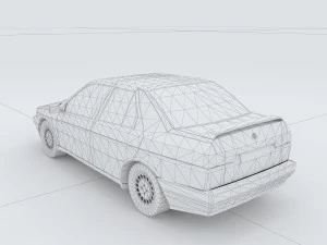 vehicles - mercedes-benz bmw volkswagen audi car 123 3D Model