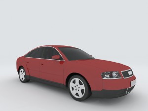 vehicles - mercedes-benz bmw volkswagen audi car 124 Modelo 3D