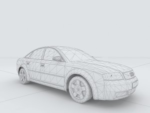 vehicles - mercedes-benz bmw volkswagen audi car 124 3D 모델