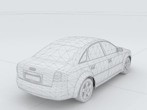 vehicles - mercedes-benz bmw volkswagen audi car 124 3D 모델