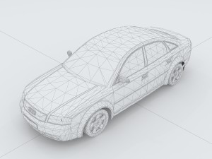 vehicles - mercedes-benz bmw volkswagen audi car 124 3D 모델