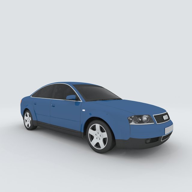 vehicles - mercedes-benz bmw volkswagen audi car 125 3D 모델 .c4d .max .obj .3ds .fbx .stl .blend 