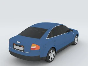 vehicles - mercedes-benz bmw volkswagen audi car 125 3D Model