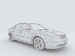 vehicles - mercedes-benz bmw volkswagen audi car 125 3D 모델