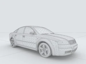 vehicles - mercedes-benz bmw volkswagen audi car 125 3D Model