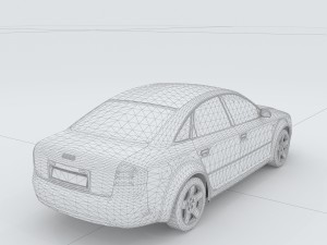 vehicles - mercedes-benz bmw volkswagen audi car 125 3D 모델