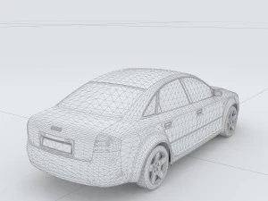 vehicles - mercedes-benz bmw volkswagen audi car 125 3D Model