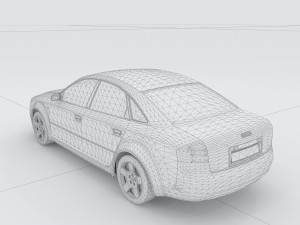 vehicles - mercedes-benz bmw volkswagen audi car 125 3D 모델